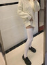 蘇木佰 過(guò)膝襪女春秋高筒過(guò)膝蓋長(cháng)襪大腿襪子秋冬款護膝防滑女士長(cháng)筒襪 米白【兩雙裝】  2雙 均碼 曬單實(shí)拍圖