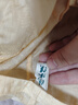 清水溪漢初玉鳥(niǎo)紫藤 清水溪漢初國風(fēng)原創(chuàng  )漢服女長(cháng)短袖圓領(lǐng)衫改良馬面裙春秋 花葉黃短袖圓領(lǐng)衫 準現貨 L 曬單實(shí)拍圖