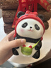 唐朝創(chuàng  )意萌趣小熊貓陶瓷擺件可愛(ài)兒童家居裝飾品辦公室桌面迷你存錢(qián)罐 【熊貓存錢(qián)罐】紅帽-竹子款 曬單實(shí)拍圖