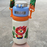 M&G晨光指紋水杯指紋解鎖兒童智能保溫杯男女小學生吸管水杯節(jié)日禮物 叢林獅王丨 560ml 曬單實拍圖