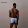 Calvin Klein內衣【零感莫代爾系列】25男ck提花防夾臀四角褲平角內褲男 VRF-藍灰 1條 L 曬單實(shí)拍圖