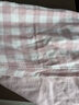 無(wú)印良品（MUJI）女式 無(wú)側縫雙層紗織 睡衣 家居服套裝  粉紅色條紋5A L 曬單實(shí)拍圖
