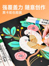 Touchcolor丙烯馬克筆安全無(wú)毒防水兒童美術(shù)繪畫(huà)專(zhuān)用畫(huà)筆可diy幼兒園做手工水彩筆升級方形手提盒裝全套24色 曬單實(shí)拍圖
