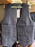 左斯客韓版外套西裝男馬甲男士馬夾修身帥氣商務(wù)休閑職業(yè)伴郎正裝 灰色 3XL 曬單實(shí)拍圖