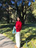SNYDER WEAR外套女紅色美式新款復古翻領(lǐng)夾克百搭寬松小個(gè)子百搭短款外套上衣 紅色 S 建議90-100斤 曬單實(shí)拍圖