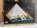 樂(lè )高（LEGO）積木玩具 建筑系列 21058胡夫金字塔 18歲+生日禮物限定收藏 曬單實(shí)拍圖