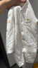 嬰兒夾棉連體衣春季男女寶寶哈衣爬服純棉服棉衣服秋冬裝加厚套裝 彩虹藍色 40克厚度 80cm 17-19斤 曬單實(shí)拍圖