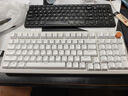 聯(lián)想（Lenovo）MK9 Pro機(jī)械鍵盤紅軸游戲鍵盤 無線藍(lán)牙三模連接電競(jìng)游戲?qū)Ｓ面I盤98配列多種燈效鍵線分離 櫻花白 曬單實(shí)拍圖