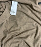 恒源祥【熱銷(xiāo)10W套】秋衣秋褲男純棉中老年加肥加大薄款棉毛衫 男黑色 曬單實(shí)拍圖