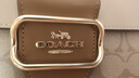 COACH/蔻馳 官方授權(quán)女士休閑百搭單肩斜挎手提包七夕情人節(jié)禮物 卡其拼色CR332IMWQ4 曬單實(shí)拍圖