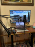 鐵三角（Audio-technica）AT2020電容麥克風有聲書錄音專業(yè)設備直播配音套裝喜馬拉雅主播全套錄歌聲卡手機電腦唱歌話筒 AT2020懸臂支架款【送2個精調(diào)效果】 曬單實拍圖