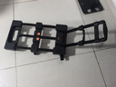 喜路仕小推車折疊平板車搬運(yùn)小拉車手推車?yán)嚴(yán)瓧U車承重400斤BY12-T黑 曬單實拍圖