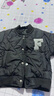 左別嬰兒羽絨服0-6個(gè)月冬裝棉衣套裝加厚男0-1歲半2兩件套衣服秋冬季 黑色（棉衣套裝） 100cm 曬單實(shí)拍圖