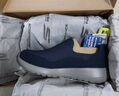 斯凱奇（Skechers）男鞋秋季一腳蹬健步鞋軟底網(wǎng)面休閑運動(dòng)鞋54626 曬單實(shí)拍圖