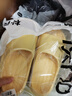 樸西EVA踩屎感厚底拖鞋女士居家室內情侶拖鞋男 黃色 37-38  曬單實(shí)拍圖