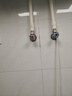 摩恩（MOEN）冷熱角閥加厚通用精銅主體帶冷熱標識一對大流量三通閥100982 曬單實(shí)拍圖