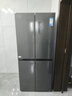 美的（Midea）61厘米薄407升十字對開(kāi)四開(kāi)門(mén)一級雙變頻風(fēng)冷無(wú)霜大容量國家補貼家用電冰箱BCD-407WSPZM(E) 曬單實(shí)拍圖