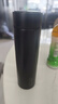 炊大皇 保溫杯 316L醫(yī)用級(jí)不銹鋼茶水分離商務(wù)便攜保溫杯 黑色 490ml 曬單實(shí)拍圖
