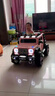 倍貝樂(lè )兒童電動(dòng)車(chē)玩具車(chē)可坐大人帶遙控四輪電動(dòng)汽車(chē)可駕駛寶寶周歲禮物 高配粉【雙驅12V+藍牙遙控+搖擺 可坐大人+藍牙遙控+搖擺+越野輪 曬單實(shí)拍圖