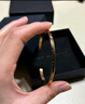 丹尼爾惠靈頓（DanielWellington）dw手鐲女時尚首飾玫瑰金情侶對鐲七夕情人節(jié)禮物DW00400003 曬單實拍圖