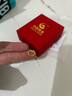 周大生18K金項(xiàng)鏈女款彩金鎖骨O字素鏈生日禮物送女生 約0.8g 45cm 曬單實(shí)拍圖
