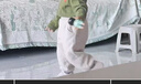 babylove寶寶褲子春秋季休閑褲外出長褲束腳褲衛(wèi)褲男女童百搭純色運動褲 曬單實拍圖