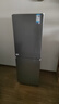 美的（Midea）186雙開(kāi)門(mén)兩門(mén)低音節能省電風(fēng)冷無(wú)霜深冷速凍租房宿舍小戶(hù)型家用電冰箱BCD-186WMA 家電國家補貼 曬單實(shí)拍圖