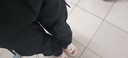 FitonTon褲子女春秋降落傘工裝褲高腰闊腿褲顯瘦直筒抽繩休閑運動(dòng)褲女L 曬單實(shí)拍圖