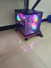 大水牛（BUBALUS）冰晶L 幻彩電腦機(jī)箱散熱風(fēng)扇（定光12cm風(fēng)扇/液壓軸承/減震腳墊/大4pin/低噪） 曬單實(shí)拍圖