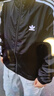 adidas休閑簡(jiǎn)約三條紋梭織立領(lǐng)夾克外套男裝秋季阿迪達(dá)斯三葉草   黑色 (偏小，推薦買(mǎi)大1碼)   M 曬單實(shí)拍圖