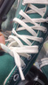 匡威（Converse）官方 1970S巴恩風(fēng)穿搭運動(dòng)帆布鞋叢林綠綠色168508C 綠/168508C 40 曬單實(shí)拍圖