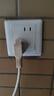 施耐德電氣 錯位五孔插座帶開關(guān) 86型一開五孔電源開關(guān)插座面板睿意系列白色 曬單實拍圖