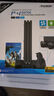 視韻適用 PS4 /SLIM/PRO散熱底座 PS4底座散熱風(fēng)扇游戲碟架PS4底座支架手柄充電器座 黑色升級(jí)款風(fēng)速可調(diào) 曬單實(shí)拍圖