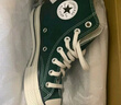 匡威（Converse）官方 1970S巴恩風(fēng)穿搭運動(dòng)帆布鞋叢林綠綠色168508C 綠/168508C 38 曬單實(shí)拍圖