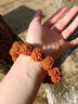 蔓笙大金剛菩提盤(pán)玩手串爆肉紋菩提子原籽男士文玩核桃佛珠手鏈把件 金剛菩提 曬單實(shí)拍圖