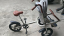 飛鴿（FG FLYING PIGEON）三輪自行車(chē)親子車(chē)三輪車(chē)自行車(chē)人力三輪車(chē)帶大座艙超強承重 莫奈灰|大座艙+遮陽(yáng)棚+禮包 曬單實(shí)拍圖