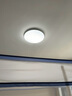 歐普（OPPLE）led吸頂燈具兒童房間現(xiàn)代簡約圓形陽臺臥室燈高顯色三防一體快裝 【鉑玉II420白36瓦】 曬單實拍圖