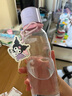 杯具熊（BEDDYBEAR）運(yùn)動(dòng)水杯夏季塑料水杯女生大容量健身耐高溫學(xué)生杯子730ML酷洛米 曬單實(shí)拍圖