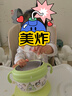 babycare寶寶輔食碗 兒童注水保溫碗吸盤(pán)碗 不銹鋼餐具防摔 2025新品 曬單實(shí)拍圖