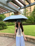 左都（ZUODU）太陽(yáng)傘防紫外線(xiàn)防曬傘晴雨兩用陽(yáng)傘全自動(dòng)折疊高顏值便攜輕便小巧 曬單實(shí)拍圖