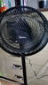 美的（Midea）【超級(jí)單品】七葉輕音立式電風(fēng)扇家用柔風(fēng)落地扇臺(tái)式桌面小型風(fēng)扇大風(fēng)量節(jié)能搖頭宿舍電扇 SAF30AB 曬單實(shí)拍圖