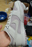 耐克（NIKE）官方女子立體雕刻運動鞋新款麻繩式鞋帶 DUNK LOW IH0639 011淡紫色/帆白/帆白 38 曬單實拍圖