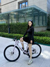 永久公路車(chē)自行車(chē)成年人女生平把禧瑪諾變速碟剎入門(mén)級女性公路自行車(chē) 夢(mèng)幻紫【更符合女性習慣的車(chē)架設計】 鋼架-S碼|145-165cm 24速（搭載禧瑪諾變速器） 曬單實(shí)拍圖