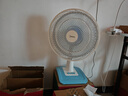 美的（Midea）臺式電風(fēng)扇七葉柔風(fēng)輕音臥室宿舍廣角遠距交流定頻臺扇辦公室桌面節能省電搖頭小型電扇 FGAU40D 曬單實(shí)拍圖