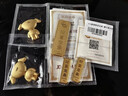 中國黃金（CHINA GOLD）【中國黃金】50g新款財(cái)富金條投資送禮收藏儲(chǔ)值支持回購 50g 曬單實(shí)拍圖
