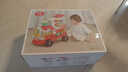 babycare嬰幼兒手搖鈴?fù)婢?-1歲新生兒趣味安撫牙膠玩具牙膠搖鈴艾格白 曬單實(shí)拍圖