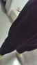 杉努褲子男士春秋季直筒寬松休閑拖地學生闊腿褲夏天百搭垂墜西長褲 1216QK黑色(九分褲) XL （建議125-145斤） 曬單實拍圖
