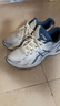 亞瑟士ASICS男鞋跑鞋緩震透氣跑步鞋運動(dòng)鞋舒適回彈 GEL-FLUX CN 灰色/藍色 42.5 曬單實(shí)拍圖
