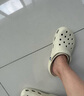 卡駱馳（crocs）經(jīng)典Clog男女洞洞鞋一腳蹬沙灘鞋 CR10001-2Y2  39 （39-40）  曬單實(shí)拍圖