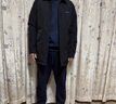 羅蒙輕商務(wù)中長(cháng)款羽絨服男冬天簡(jiǎn)約行政款保暖外套2024冬季男士厚上衣 黑色 XL 【130-150斤】 曬單實(shí)拍圖